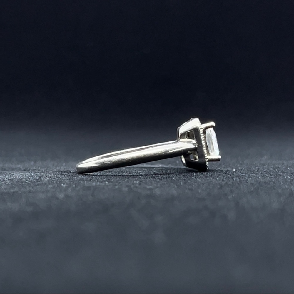 STERLING SILVER WEDDING RING - Picture 4 of 5